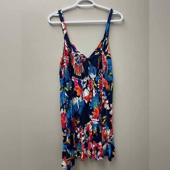 George Midi Multicoloured Summer Dress - Picture 3 of 4